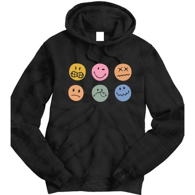 Face Icon Tie Dye Hoodie