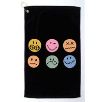 Face Icon Golf Towel