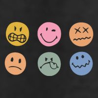 Face Icon Golf Towel