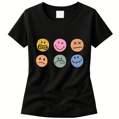Face Icon Womens T-Shirt
