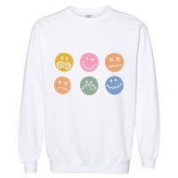 Face Icon Garment-Dyed Sweatshirt