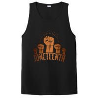 Free Ish Fist Juneteenth Melanin Black History PosiCharge Competitor Tank