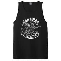 Flight Instructor Funny Halloween Witch Costume Gift PosiCharge Competitor Tank