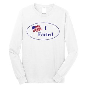 Funny I Farted Funny Gas Prices Funny Memes Us Flag Long Sleeve Shirt