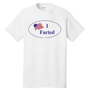 Funny I Farted Funny Gas Prices Funny Memes Us Flag Tall T-Shirt