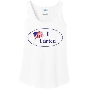 Funny I Farted Funny Gas Prices Funny Memes Us Flag Ladies Essential Tank