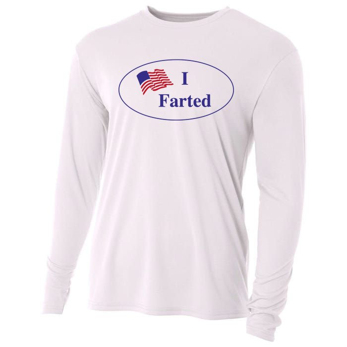 Funny I Farted Funny Gas Prices Funny Memes Us Flag Cooling Performance Long Sleeve Crew