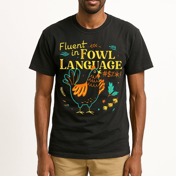 Fluent In Fowl Language Tall T-Shirt