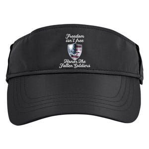 Freedom Isn't Free Honor The Fallen Soldiers Veterans Day Meaningful Gift Adult Drive Performance Visor