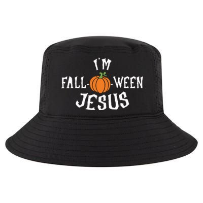 Funny Im Falloween Jesus Halloween Fall Pumpkin Christian Cool Comfort Performance Bucket Hat