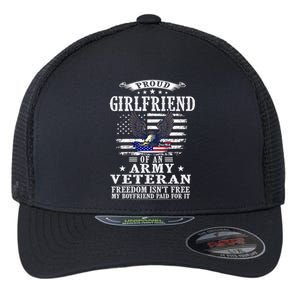 Freedom Isn't Free Proud Friend Of An Army Veteran Gift Flexfit Unipanel Trucker Cap