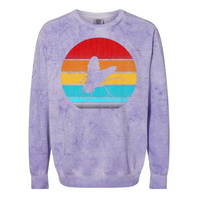 Fly Insect Colorblast Crewneck Sweatshirt