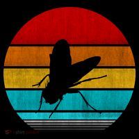 Fly Insect Drawstring Bag