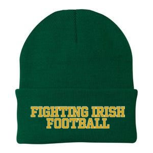 Fighting Irish Football Knit Cap Winter Beanie