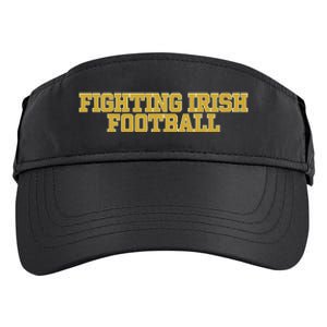 Fighting Irish Football Adult Drive Performance Visor