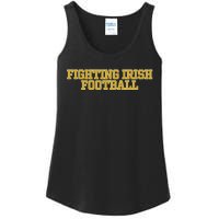 Fighting Irish Football Ladies Essential Tank