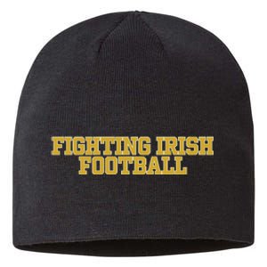 Fighting Irish Football Sustainable Beanie