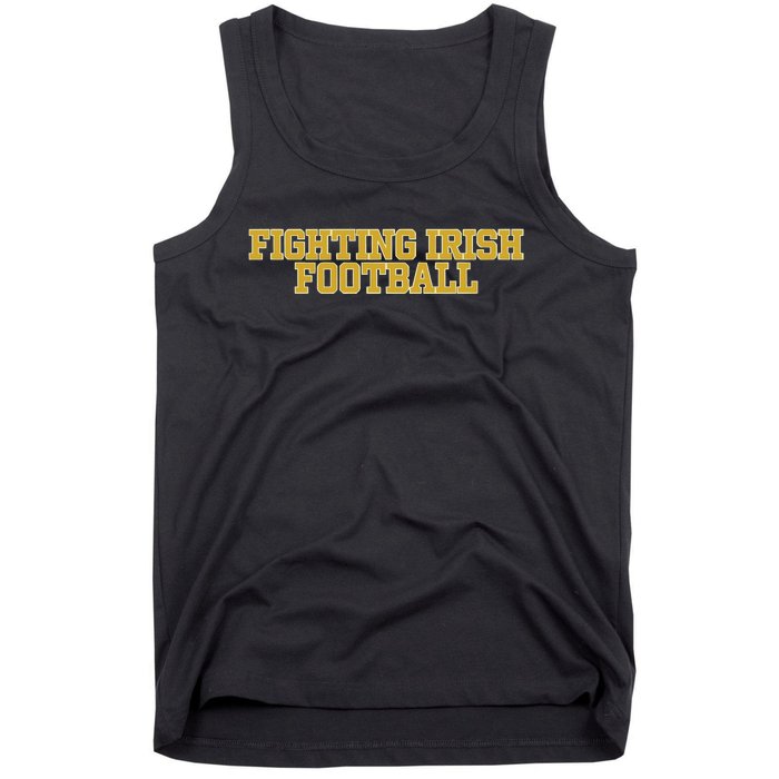 Fighting Irish Football Tank Top