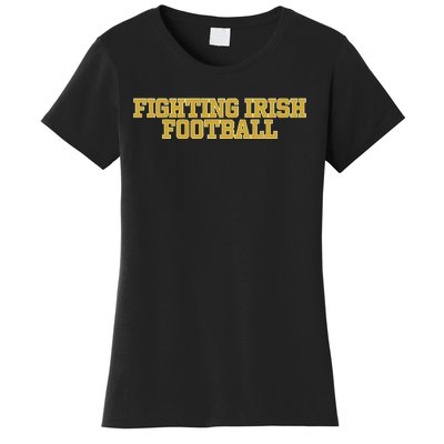 Fighting Irish Football Women's T-Shirt