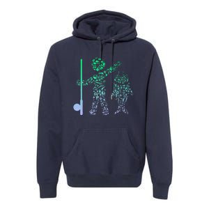 Fishing Icon For Fisherman Fishing Premium Hoodie