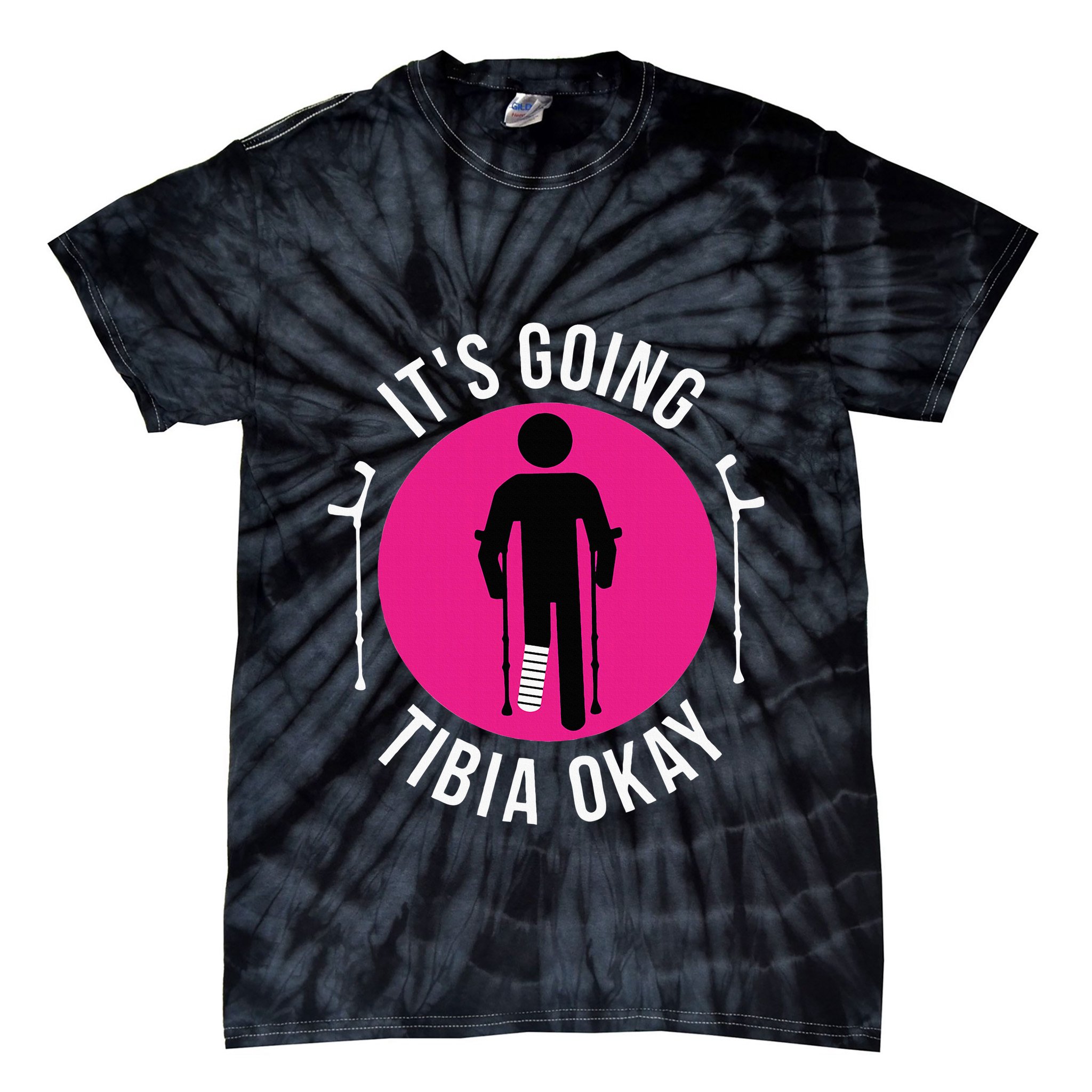 Funny ItS Going Tibia Okay Tie-Dye T-Shirt