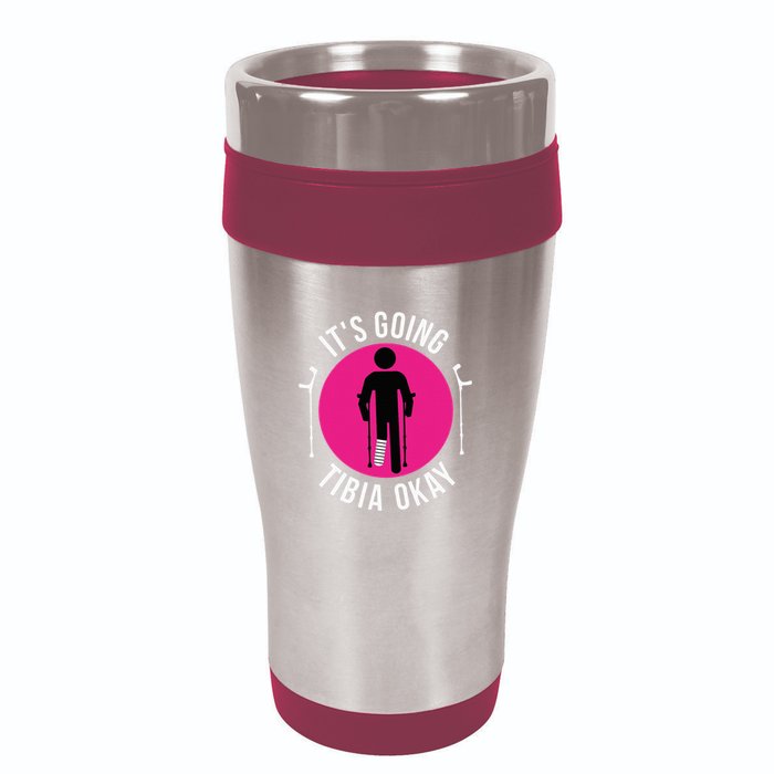 Funny ItS Going Tibia Okay 16oz Travel Tumbler