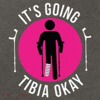 Funny ItS Going Tibia Okay Cotton Canvas Backpack