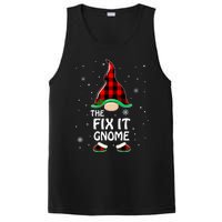 Fix It Gnome Buffalo Plaid Matching Family Christmas PosiCharge Competitor Tank