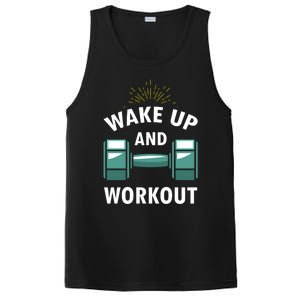 Fitness Inspiration Gift Motivational Wake Up And Workout Great Gift PosiCharge Competitor Tank