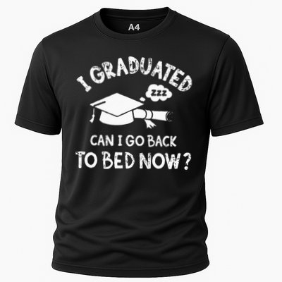 Funny I Graduated Can I Go Back To Bed Now For Graduation Performance Shirt