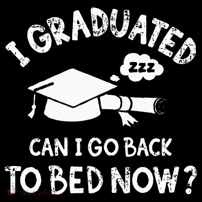 Funny I Graduated Can I Go Back To Bed Now For Graduation Sustainable Beanie