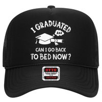 Funny I Graduated Can I Go Back To Bed Now For Graduation Hat