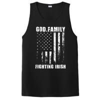 Fighting Irish God. Family. Vintage Usa Flag PosiCharge Competitor Tank