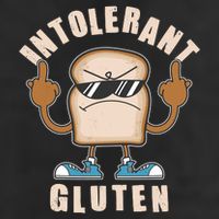 Funny Intolerant Gluten  Golf Towel