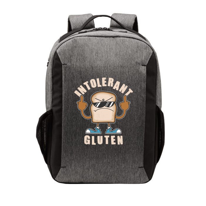 Funny Intolerant Gluten  Vector Backpack