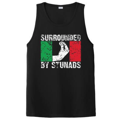 Funny Italian Gift Cool Surrounded By Stunads Gift PosiCharge Competitor Tank