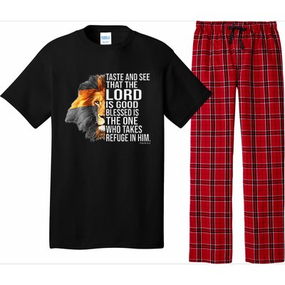 Faith In God Psalm Christian Bible Pajama Set