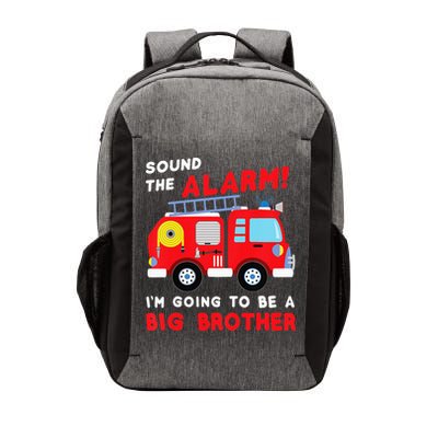 Firetruck I'm Going To Be A Big Brother New Baby Vector Backpack