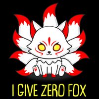Funny I Give Zero Fox Japanese Nine Tail Fox Performance Shirt