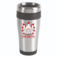 Funny I Give Zero Fox Japanese Nine Tail Fox 16oz Travel Tumbler
