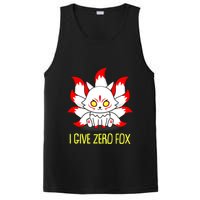 Funny I Give Zero Fox Japanese Nine Tail Fox PosiCharge Competitor Tank