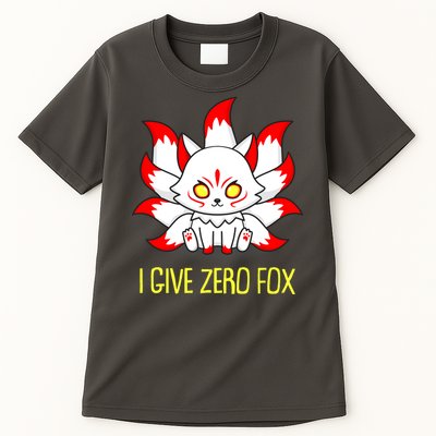 Funny I Give Zero Fox Japanese Nine Tail Fox Tall T-Shirt