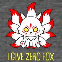Funny I Give Zero Fox Japanese Nine Tail Fox Sustainable Beanie