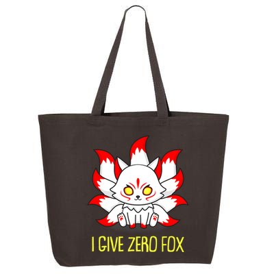 Funny I Give Zero Fox Japanese Nine Tail Fox 25L Jumbo Tote