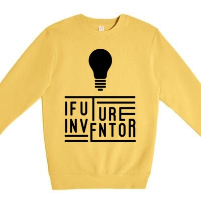 Future Inventor Gift Artificial Intelligence Gift Premium Crewneck Sweatshirt