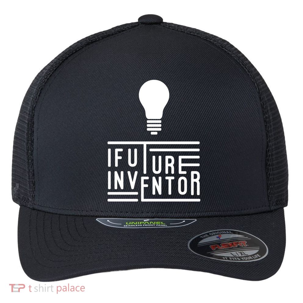 Future Inventor Gift Artificial Intelligence Gift Flexfit Unipanel Trucker Cap