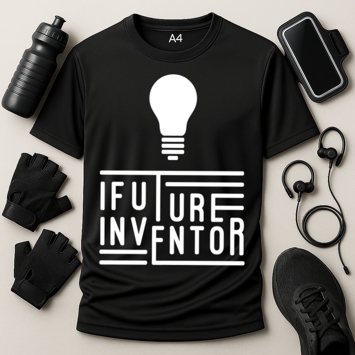 Future Inventor Gift Artificial Intelligence Gift Cooling Performance Crew T-Shirt