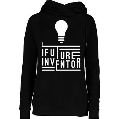 Future Inventor Gift Artificial Intelligence Gift Womens Funnel Neck Pullover Hood