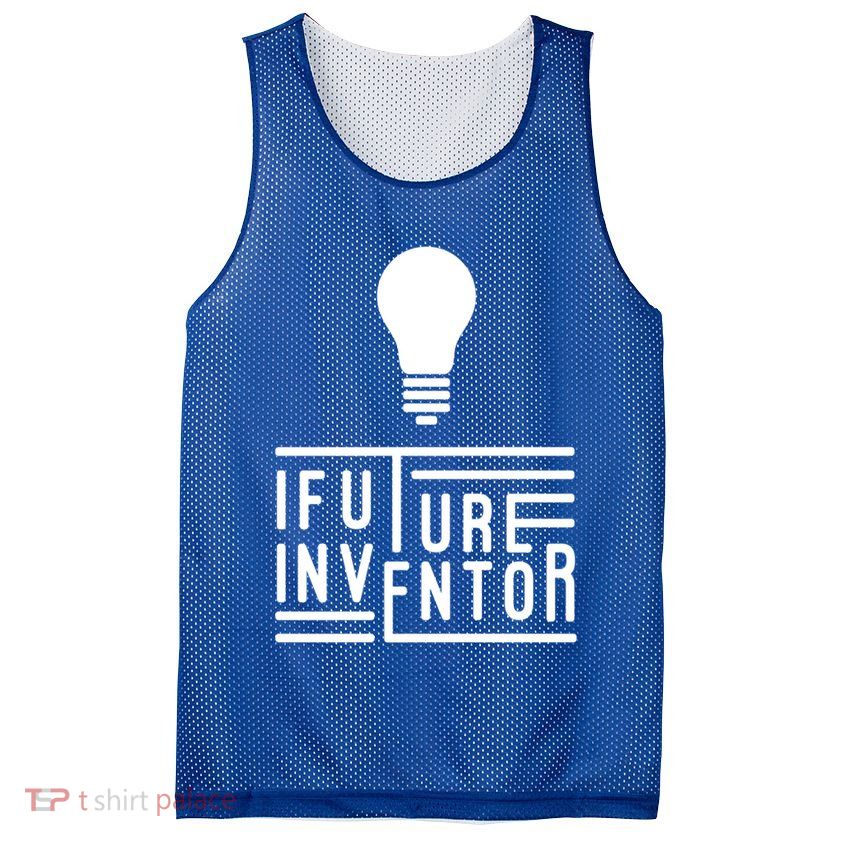 Future Inventor Gift Artificial Intelligence Gift Mesh Reversible Basketball Jersey Tank
