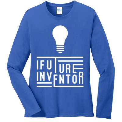 Future Inventor Gift Artificial Intelligence Gift Ladies Long Sleeve Shirt